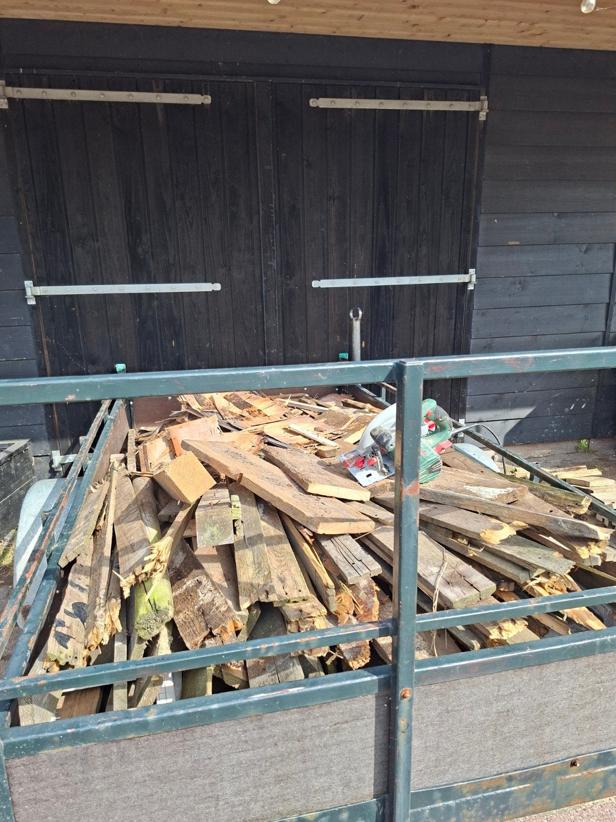 Gratis resthout op te halen (zonder aanhanger), Doe-het-zelf en Verbouw, Hout en Planken, Gebruikt, Minder dan 25 mm, Overige typen