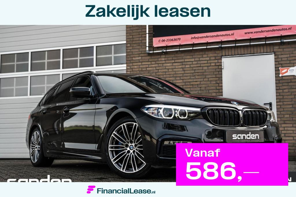 BMW 530i Touring High Executive|M Sport|Leder|LED|Stuurhulp, Automaat, 1998 cc, Achterwielaandrijving, 4 cilinders