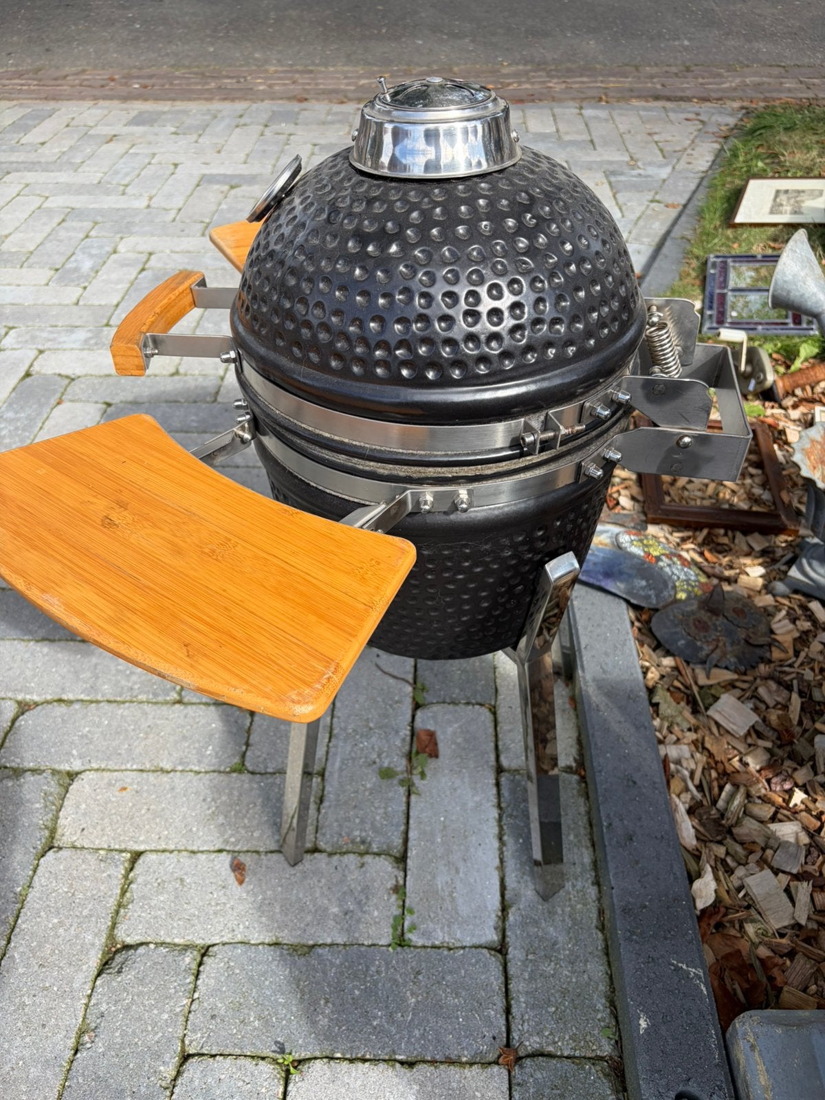 Mini kamado bbq, Ophalen, Gebruikt, ., .