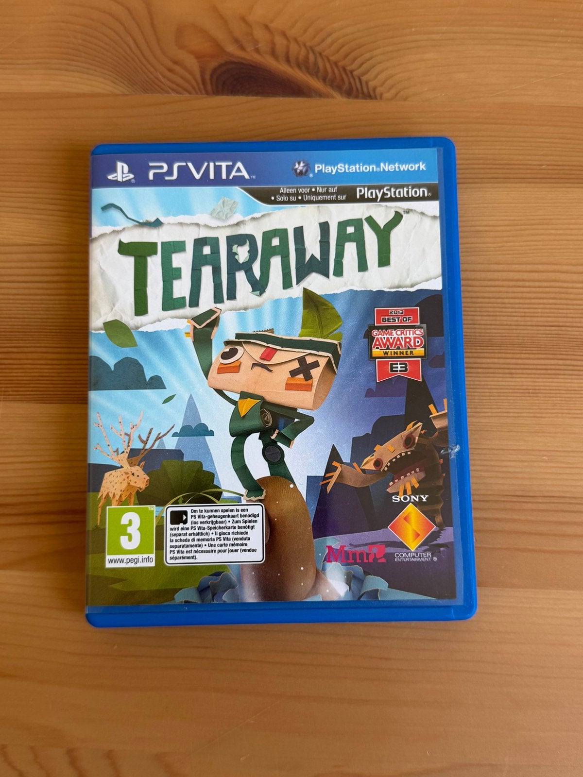 Tearaway PS Vita - Avontuurlijk platformspel, Spelcomputers en Games, 1 speler, Ophalen of Verzenden, Zo goed als nieuw, Vanaf 3 jaar