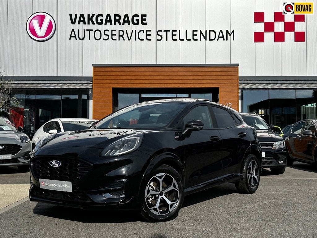 Ford Puma 1.0 EcoBoost Hybrid ST-Line |Facelift|PANO|Afn Tre, Auto's, Ford, Bedrijf, Te koop, Puma, 360° camera, ABS, Achteruitrijcamera