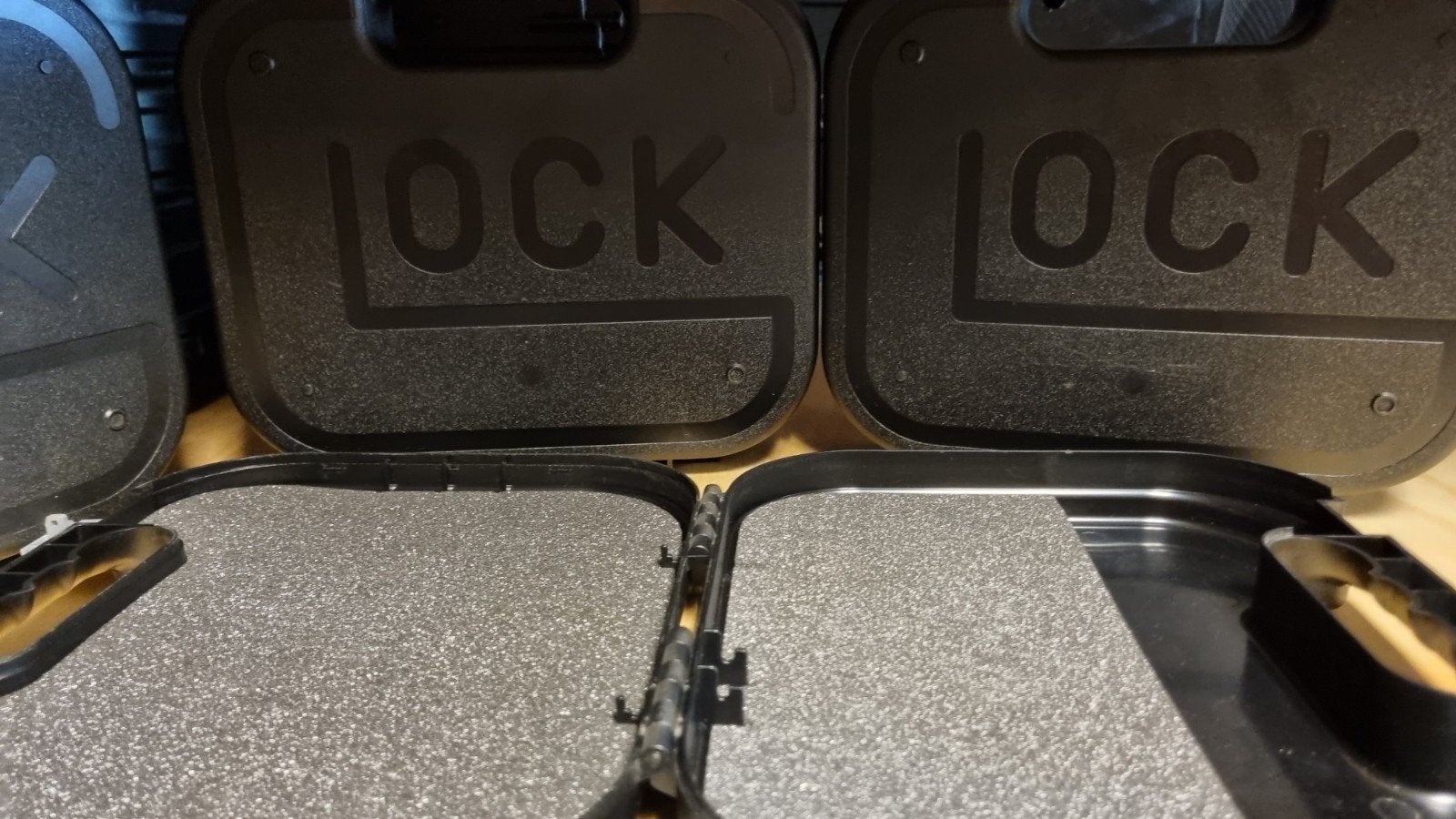 Originele Glock koffers pistoolkoffer geweerkoffer pistool, Ophalen of Verzenden, Zo goed als nieuw