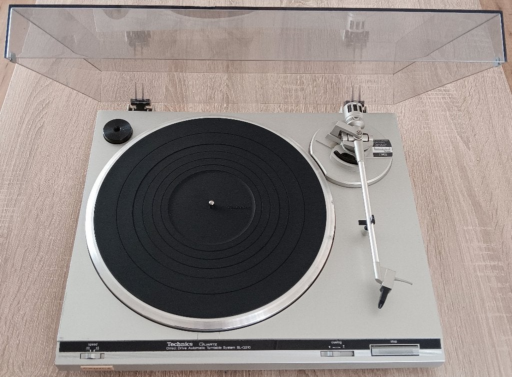 technics SL-Q210 direct drive quartz platenspeler., Ophalen of Verzenden, Gebruikt, Platenspeler, Technics