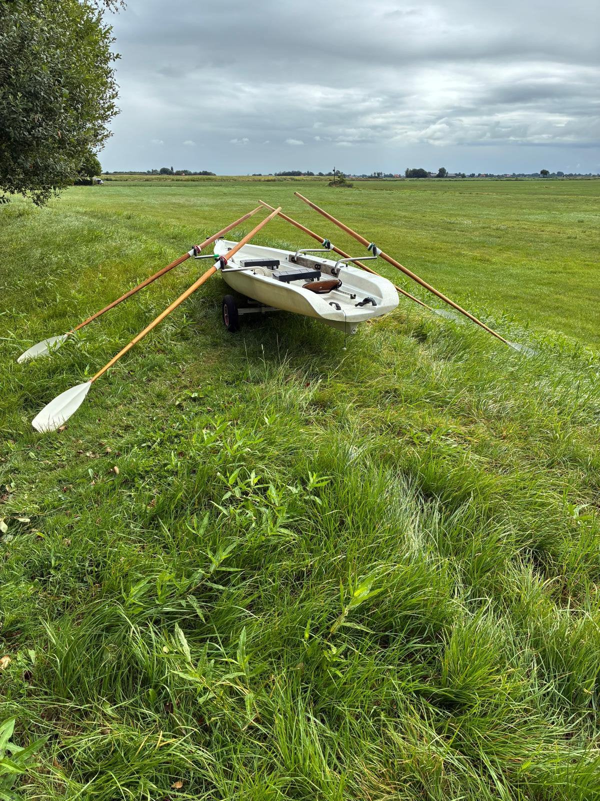 Virus Yole clubboot 1-2 persoons., Watersport en Boten, Ophalen, Zo goed als nieuw, Eén persoon, Overige typen