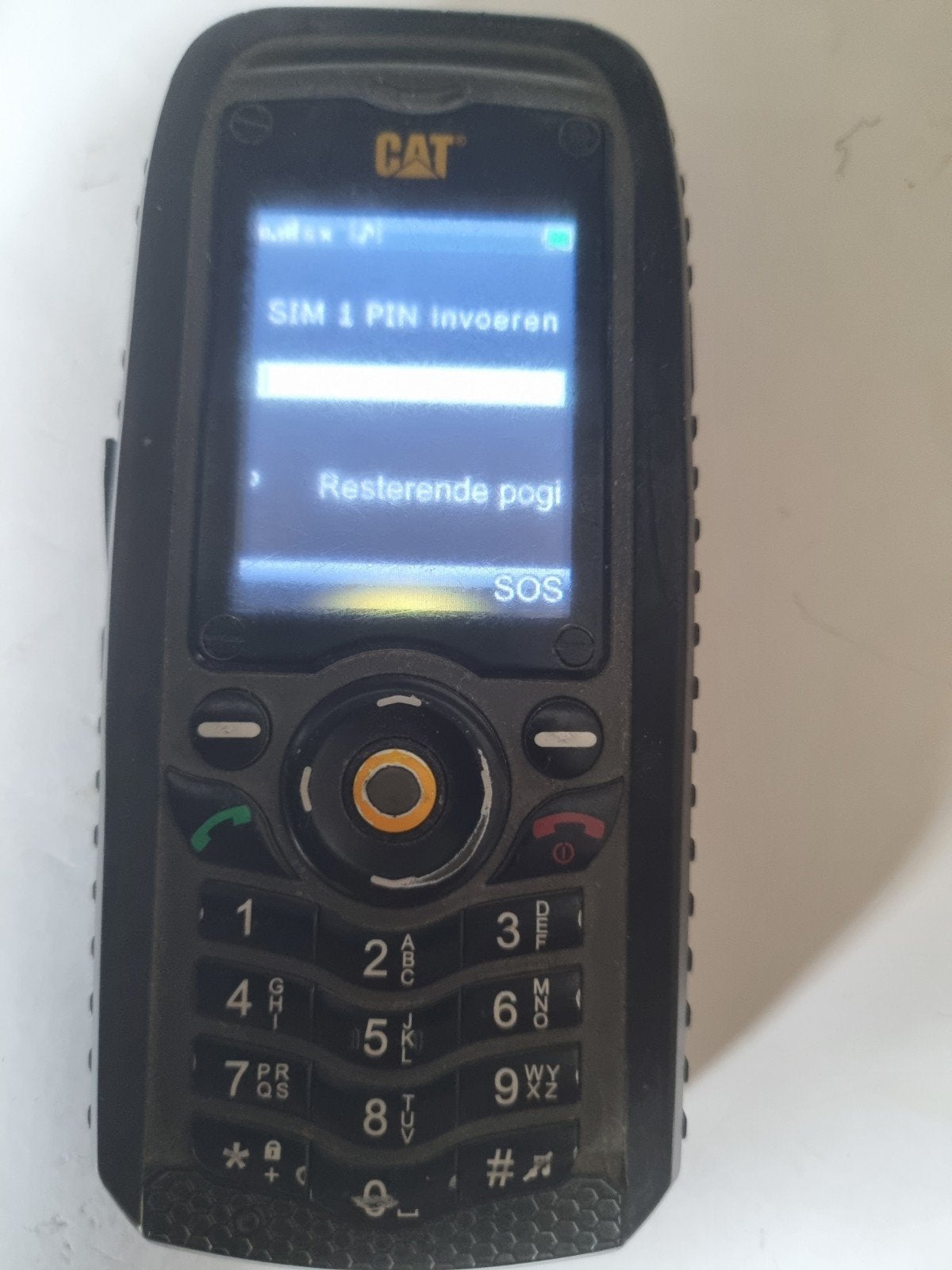 CAT robuuste mobiele telefoon - Ideaal voor werk, Telecommunicatie, Mobiele telefoons | Overige merken, Gebruikt, Ophalen of Verzenden