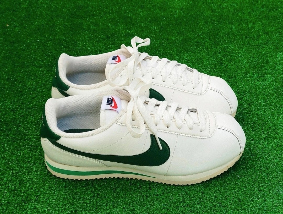 Nike Cortez Basic Leather - Wit/Groen - Maat 40, Nike European Operations Netherlands B.V., Colosseum 1, 1213 NL Hilversum, Nederland