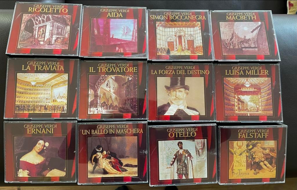 Complete operacollectie van Verdi - 12 CD's, Ophalen of Verzenden, Romantiek, Nieuw in verpakking, Boxset