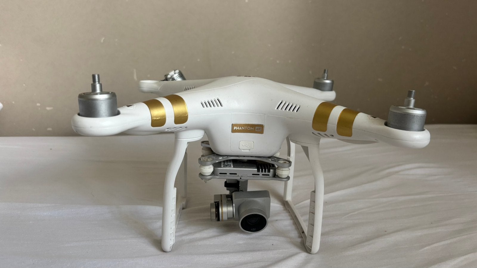 DJI Phantom 3 4K Voor onderdelen / reparatie,  Camera werkt, Ophalen of Verzenden, Gebruikt
