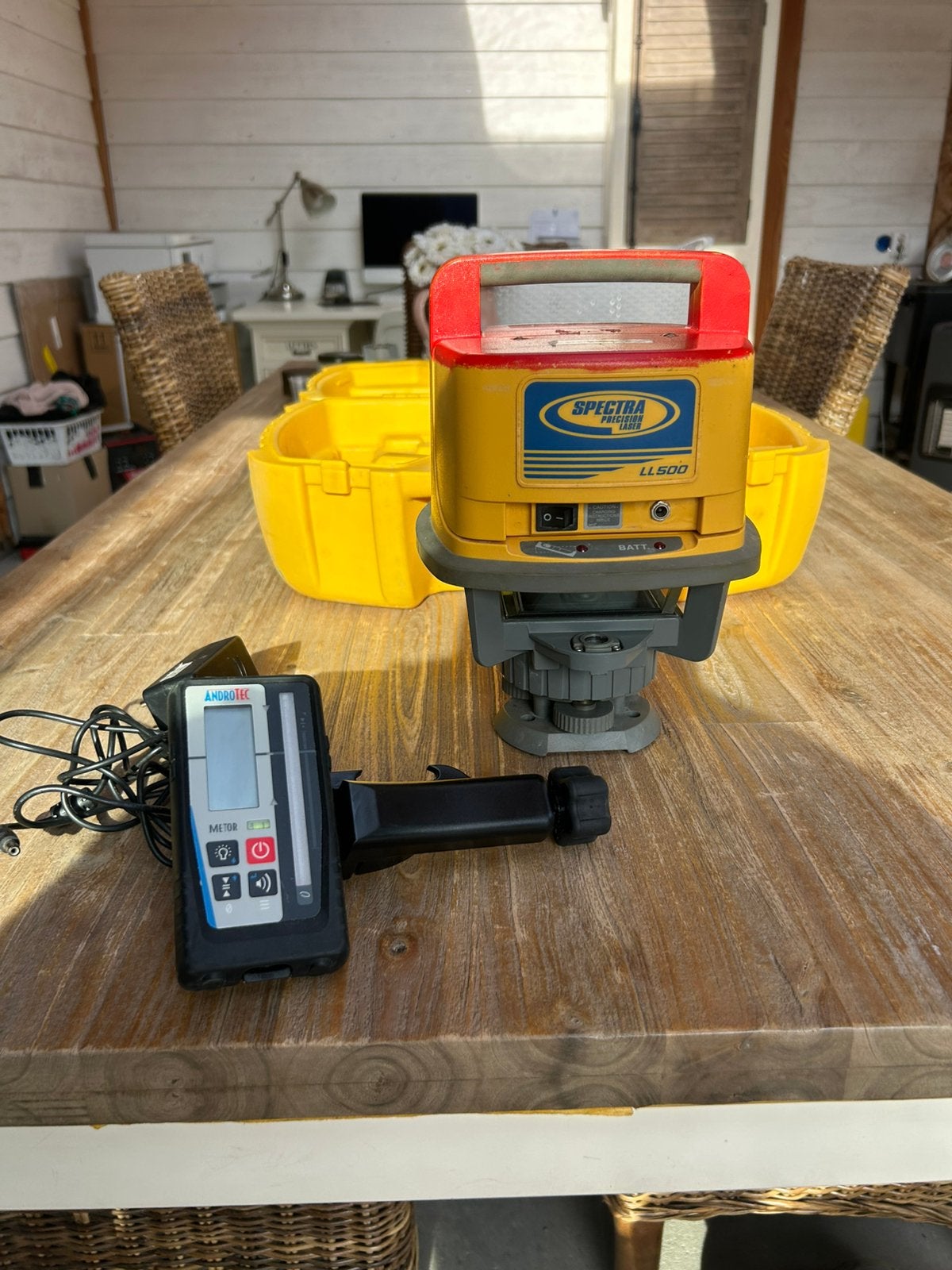 Spectra LL500 roterende laser, Ophalen, Zo goed als nieuw, Overige meters