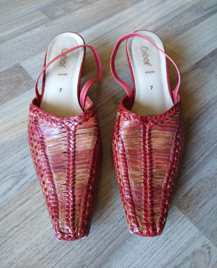 Gabor slingback pumps maat 40,5, Pumps, Gabor, Ophalen of Verzenden, Gedragen