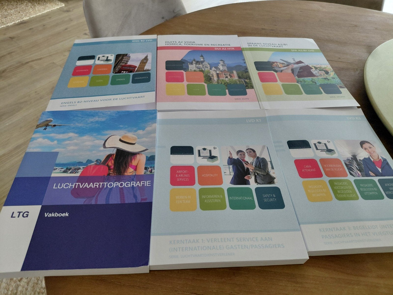 Studieboeken leerjaar 2 Luchtvaartdienstverlener NIEUW, Ophalen of Verzenden, Beta, Zo goed als nieuw, MBO