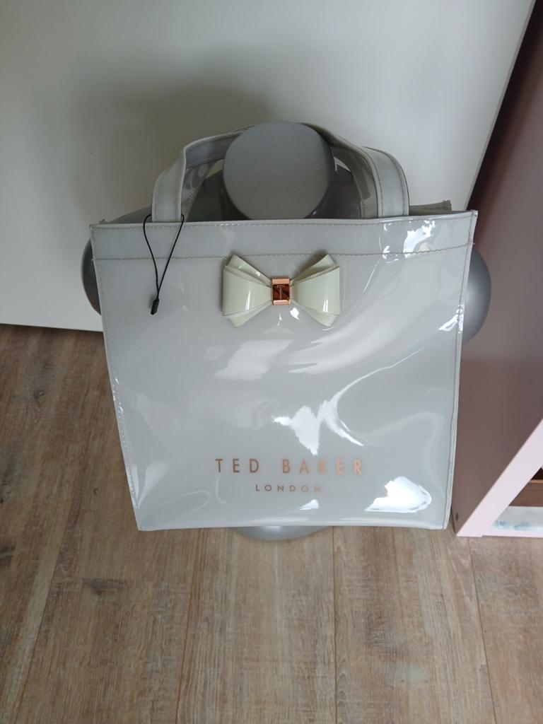 Ted Baker Shopper Tas - Nieuw, Sieraden, Tassen en Uiterlijk, Tassen | Damestassen, Ophalen of Verzenden, Nieuw, Grijs, Handtas