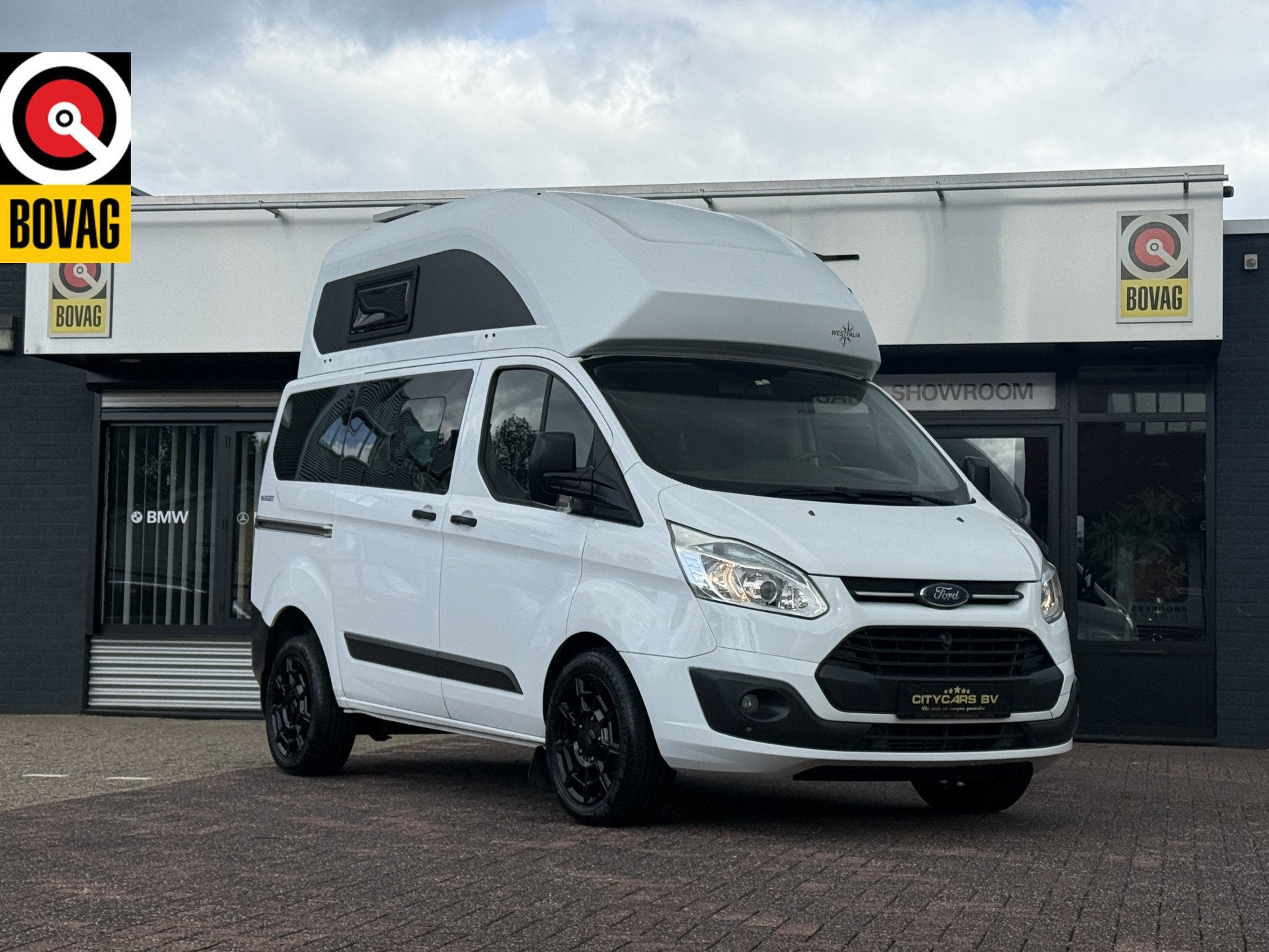 Westfalia Ford Nugget hoogdak buscamper airco cruise ctr 4 s, Bedrijf, Airconditioning, 5 tot 6 meter, Info@citycars-vaassen.nl