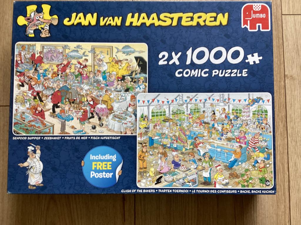 Jan van Haasteren puzzel 12€, Ophalen of Verzenden, 500 t/m 1500 stukjes, Gebruikt