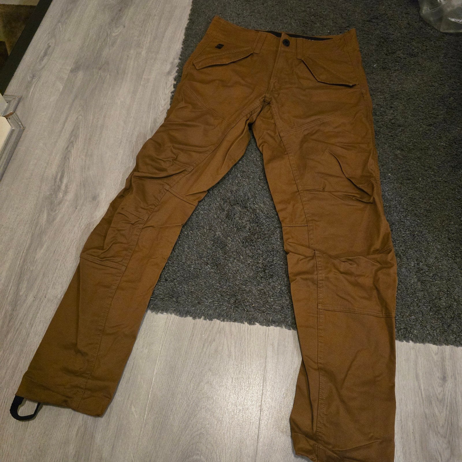 G-star cargo pants 27 / 32 roest bruin, G-Star Raw, Bruin, Overige maten, Ophalen of Verzenden