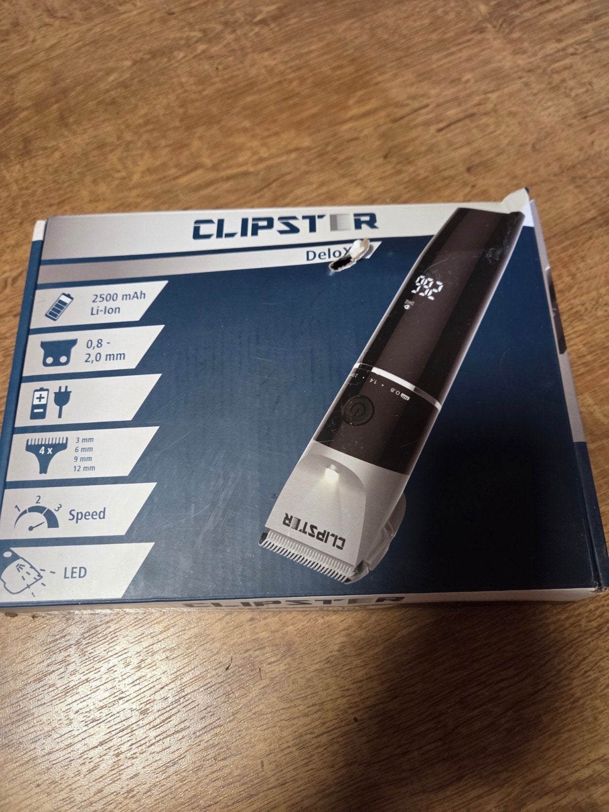 CLIPSTER Delox Tondeuse - Zo goed als nieuw, Dieren en Toebehoren, Ophalen of Verzenden, Zo goed als nieuw
