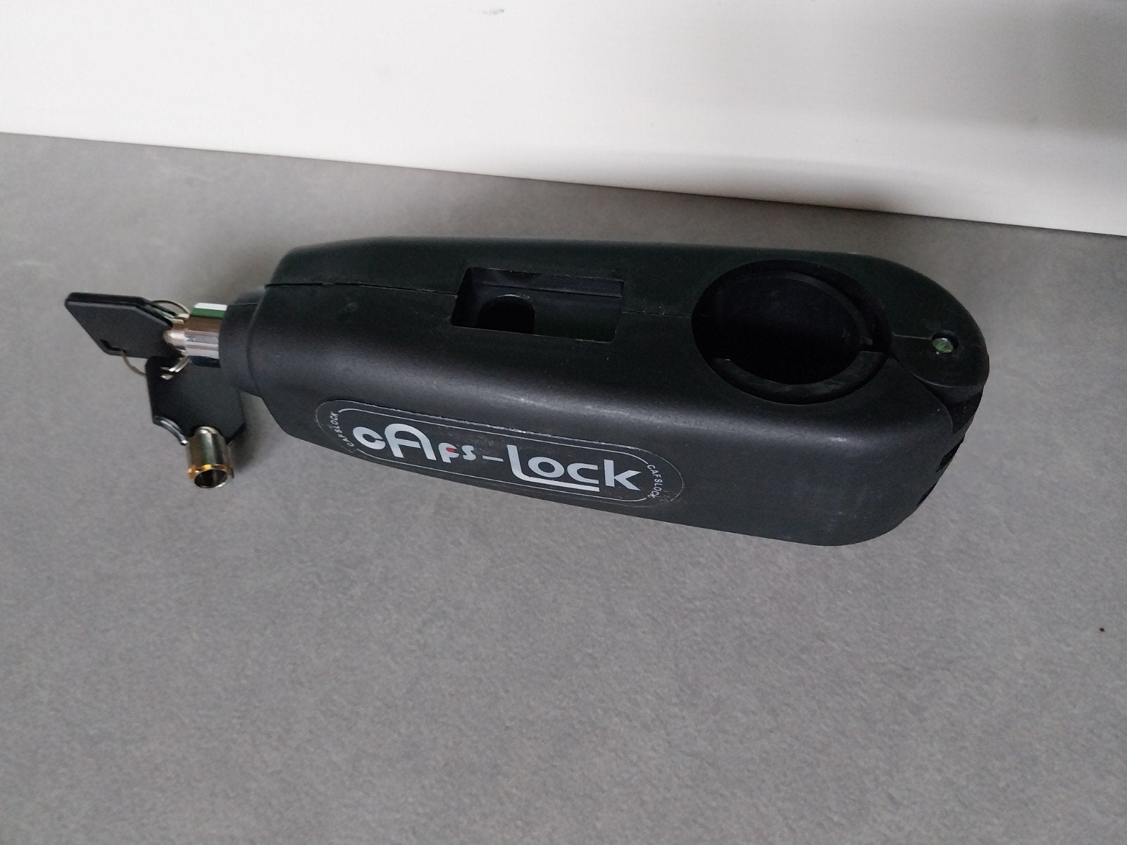 CAFs-Lock fiets/brommer slot met reservesleutel, Ophalen of Verzenden, Nieuw
