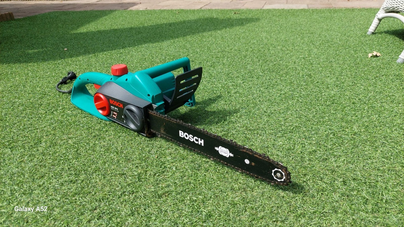 Bosch elektrische kettingzaag AKE 40 S - 40 cm blad, Ophalen, Zo goed als nieuw, 40 t/m 49 mm, Bosch