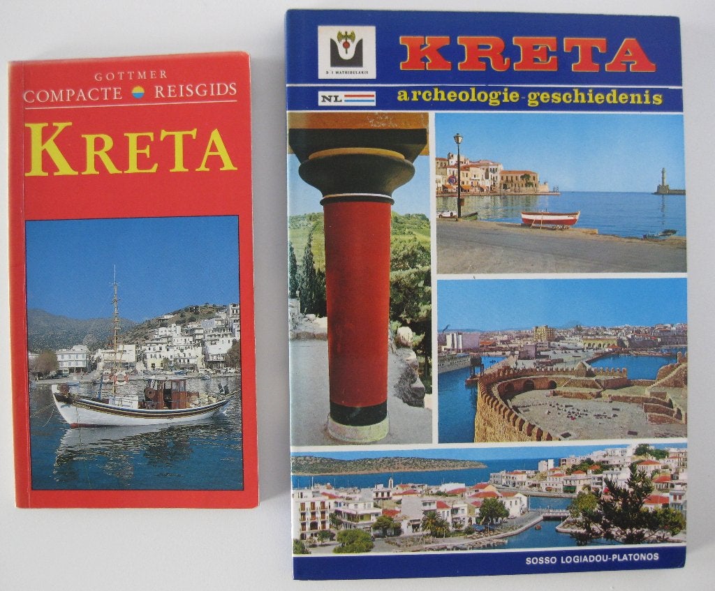 Boek/Reisgids 2 titels Kreta/ Kreta Archeologie Geschiedenis, Europa, Ophalen of Verzenden, Reisgids of -boek, Gelezen
