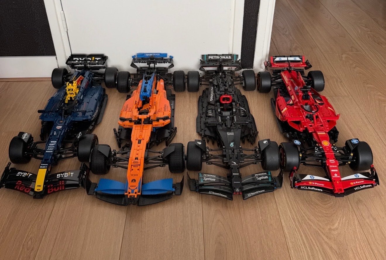 Lego Technic Formule 1 auto's (Red Bull, McLaren, Mercedes,, Ophalen, Gebruikt, Overige merken