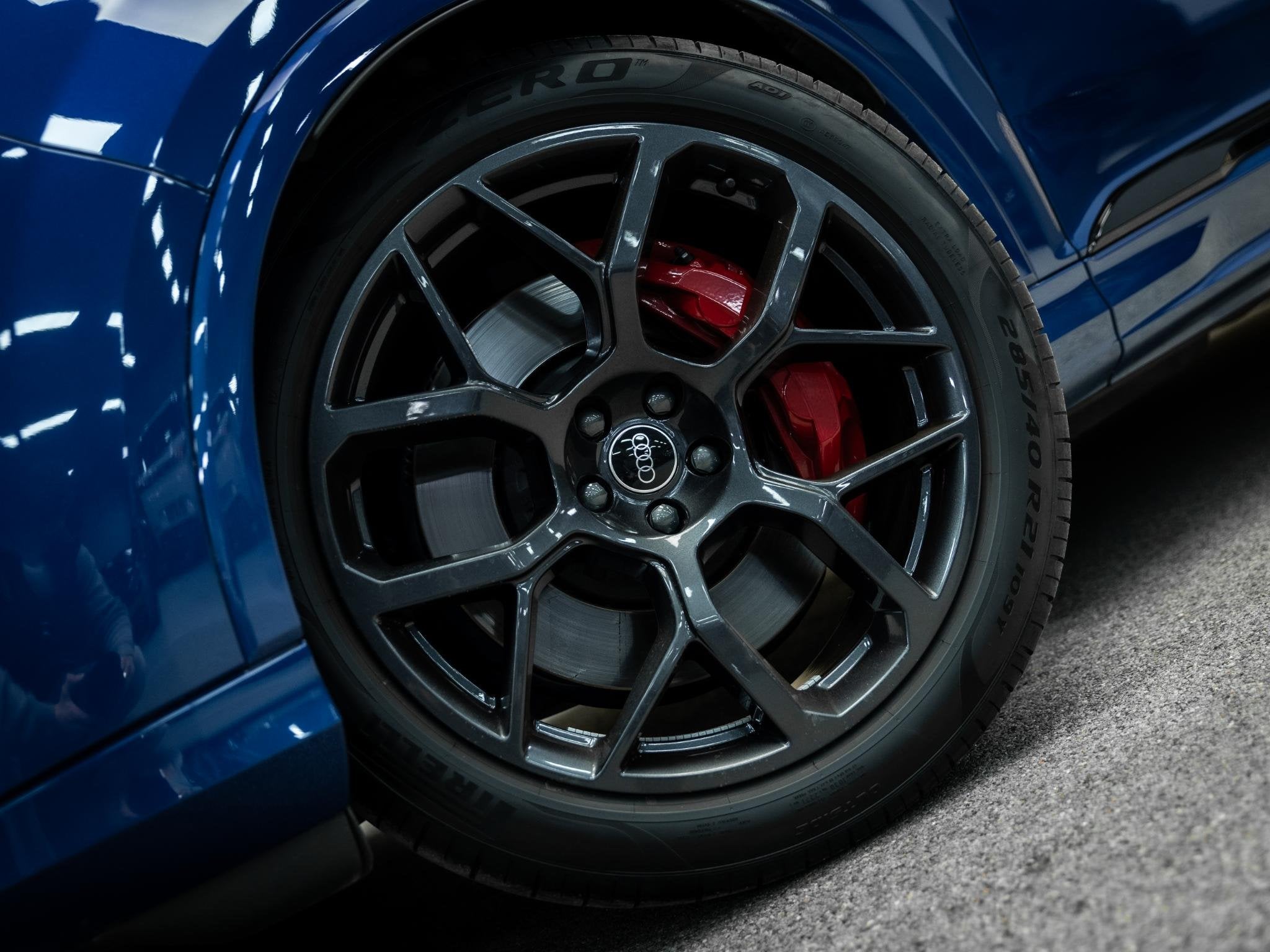 Audi Q7 60 TFSI e quattro Pro Line S Competition | Stoelmass, Auto's, Audi, Automaat, Gebruikt, 2995 cc, Blauw