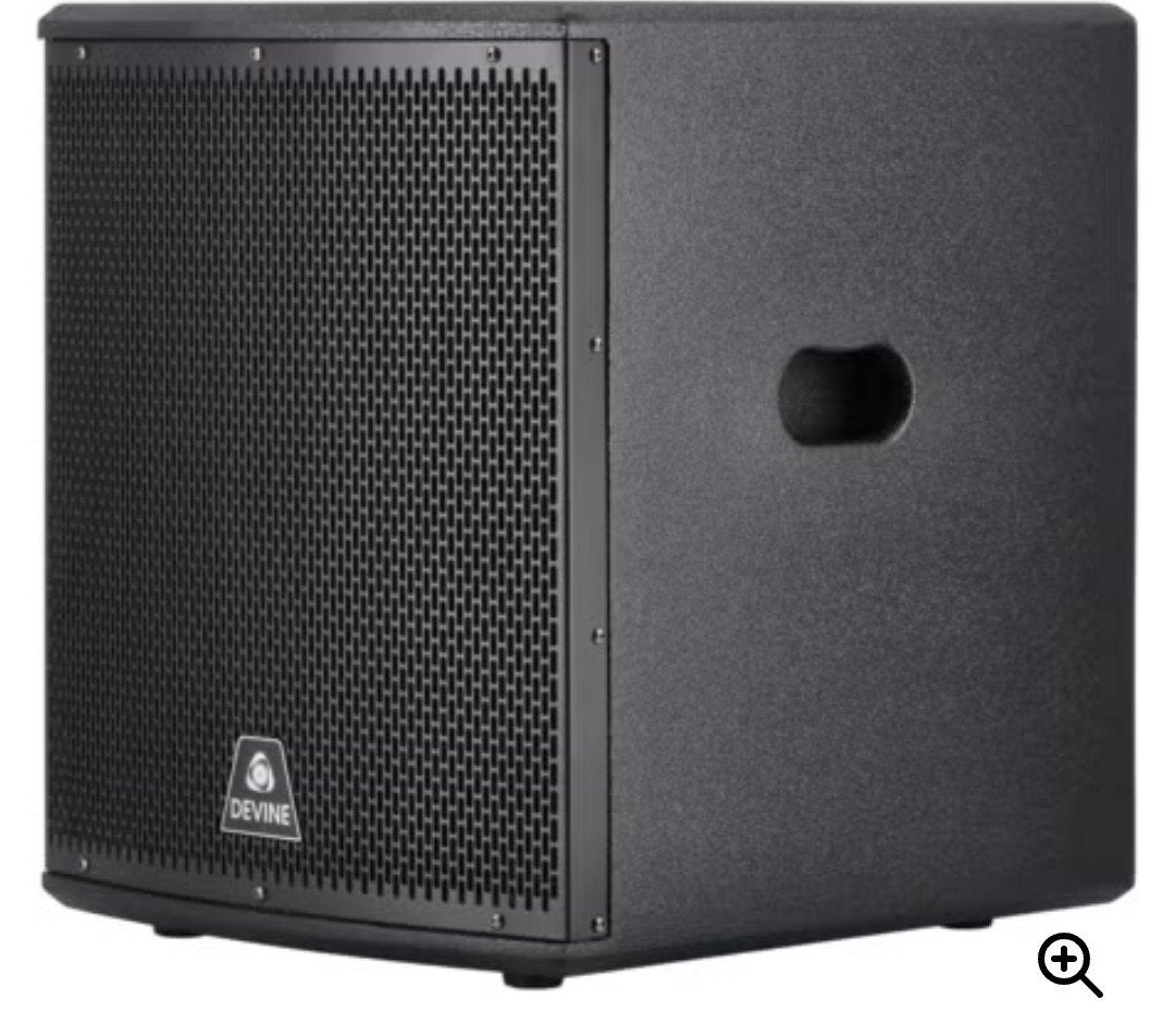 Devine Onyx 12sa subwoofer - nieuw, Ophalen of Verzenden
