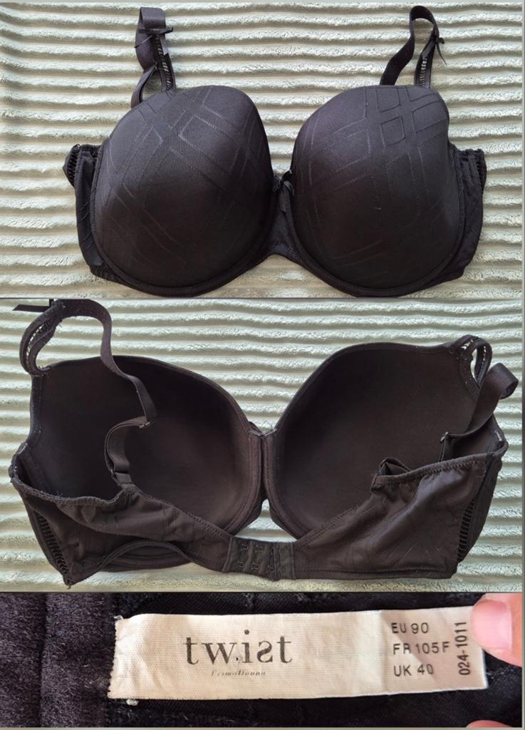 Primadonna Twist 90F, Kleding | Dames, Ondergoed en Lingerie, Prima Donna, Ophalen of Verzenden, Zwart, BH
