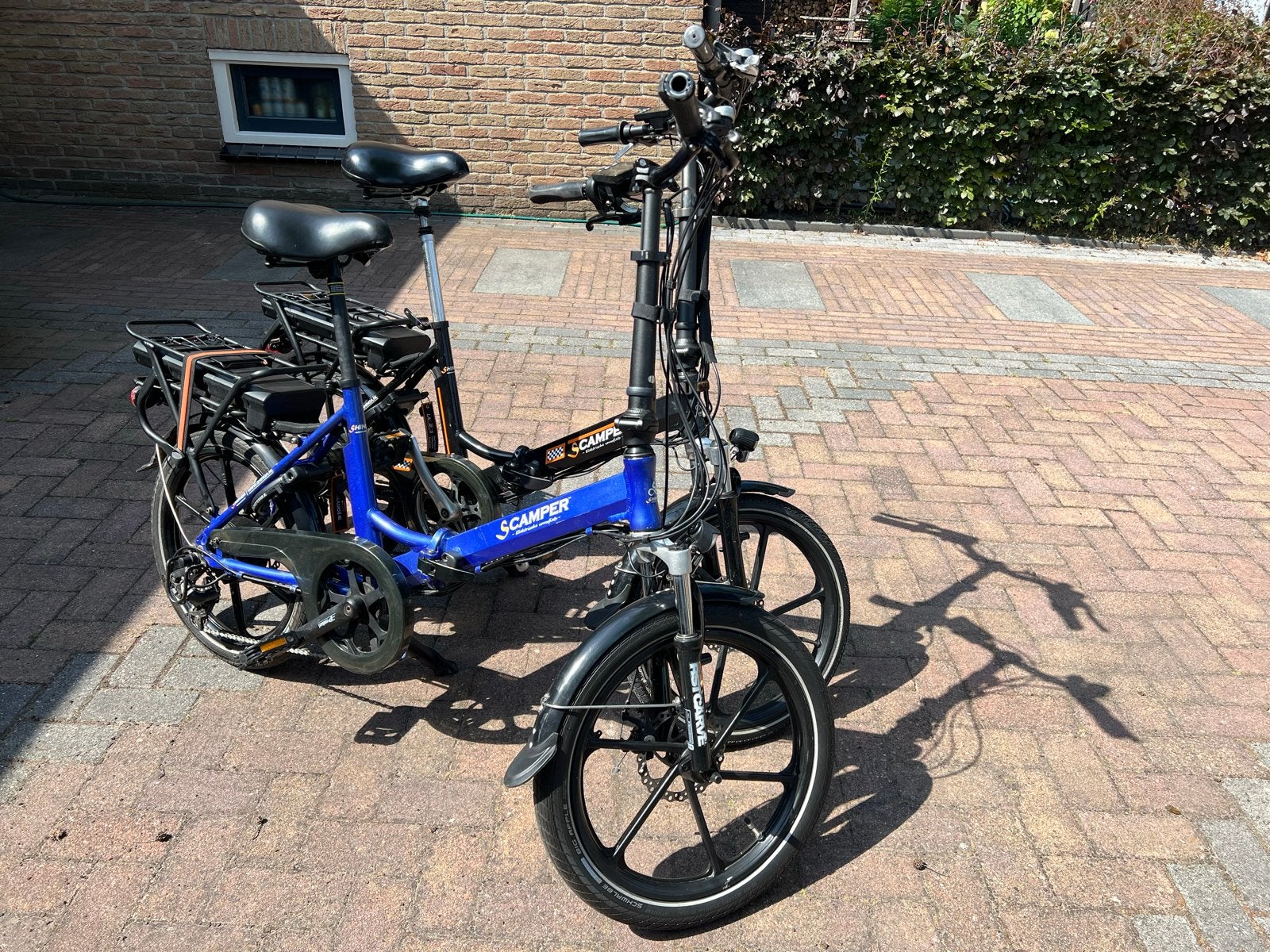 2x Lacros s200 opvouwbare elektrische fietsen, 20 inch of meer, Versnellingen, Zo goed als nieuw, Totaal opvouwbaar