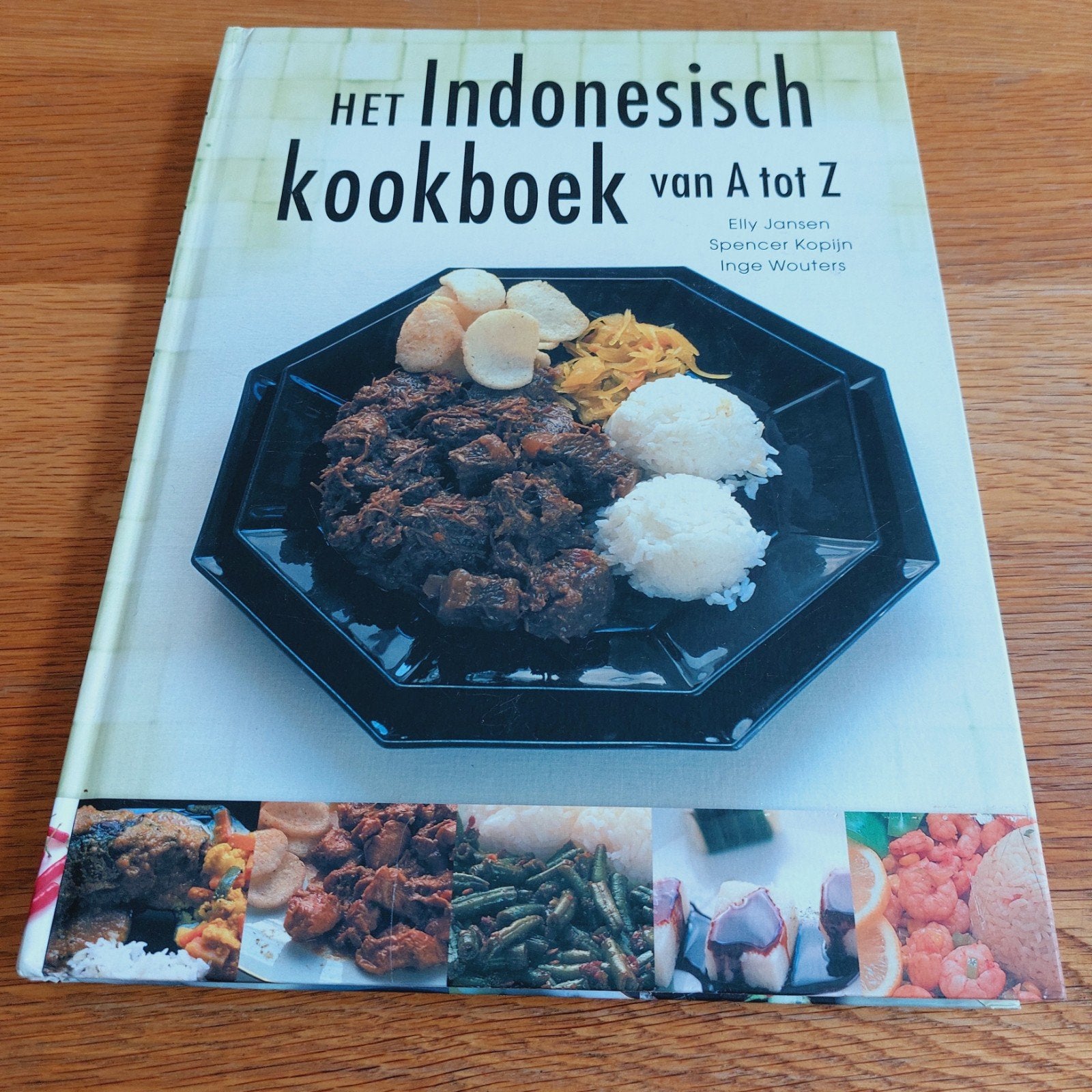 Het Indonesisch kookboek van A tot Z - Elly Jansen, Azië en Oosters, Ophalen of Verzenden, Zo goed als nieuw, Elly Jansen, Spencer Kopijn, Inge Wouters