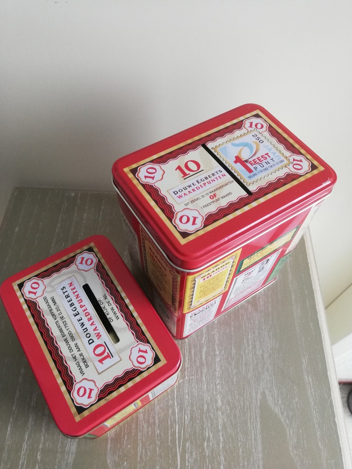 tk: 2 blikken van Douwe Egberts om punten in te verzamelen.., Verzamelen, Ophalen, Koffie, Douwe Egberts
