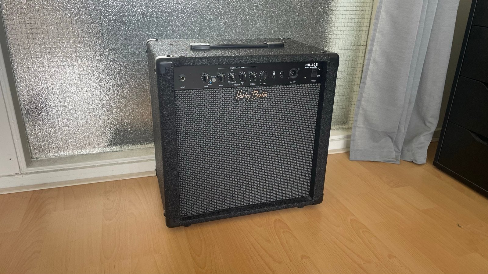 Harley Benton HB-40B Basgitaarversterker, Ophalen of Verzenden, Zo goed als nieuw, Basgitaar, Minder dan 50 watt