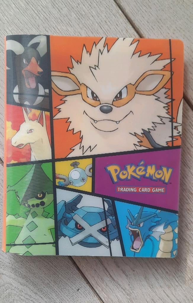 Pokemon verzamel album met 12 kaarten, Ophalen of Verzenden, Gebruikt, Meerdere kaarten