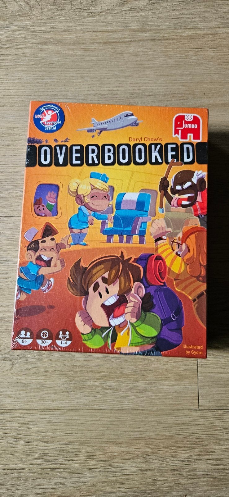 Overbooked spel nieuw in seal verpakking, Ophalen of Verzenden, Nieuw, Jumbo