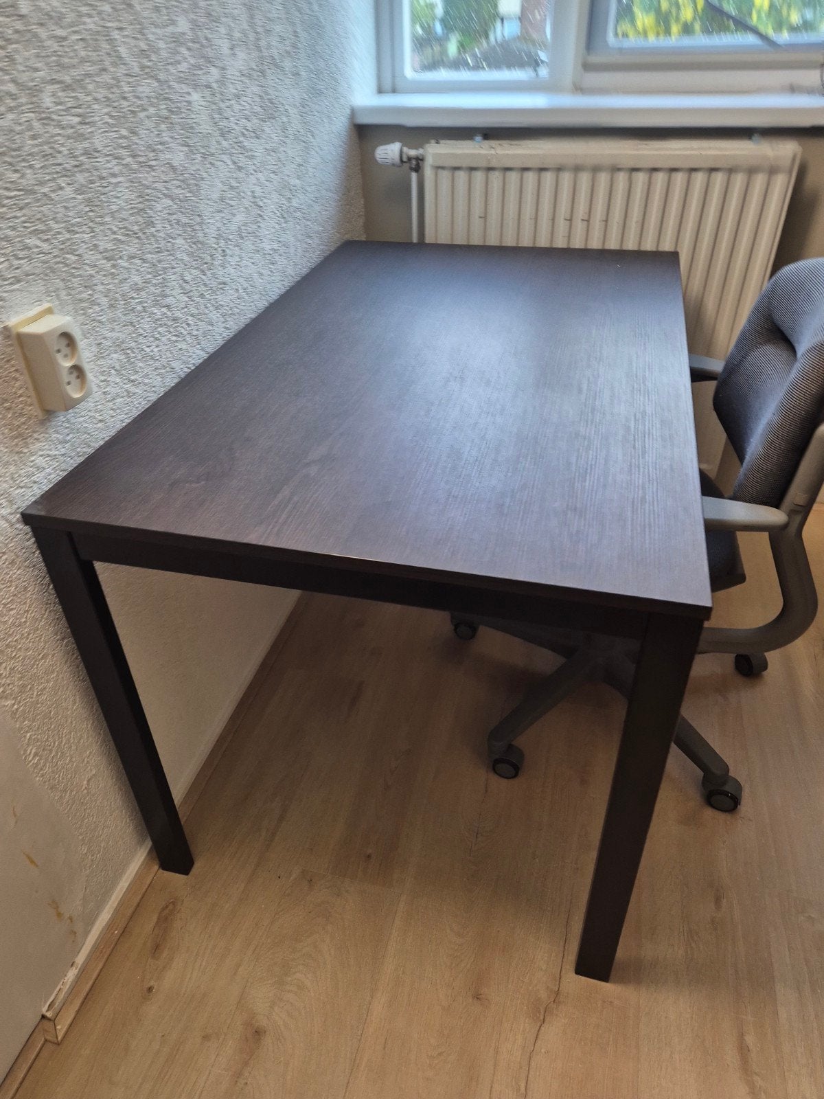 IKEA VANGSTA uitschuifbare tafel 120/180  75, Ophalen, 100 tot 150 cm, 50 tot 100 cm, Zo goed als nieuw