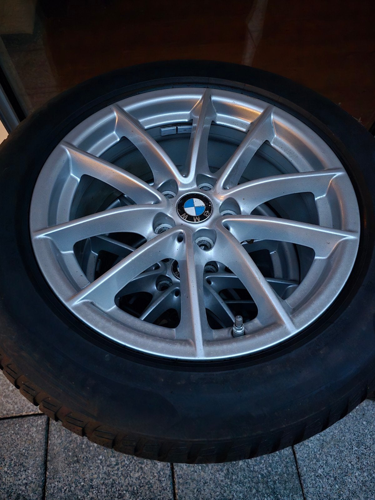 BMW velgen met banden - 17 inch, Ophalen of Verzenden, Gebruikt