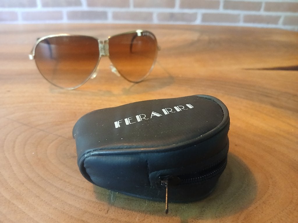 Ferrari bril vintage opvouwbaar, Zonnebril, Overige kleuren, Nieuw, Ophalen