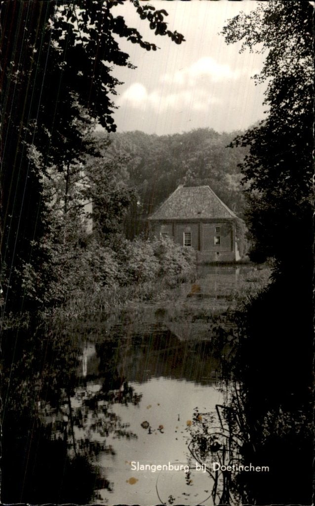 Doetinchem - Slangenburg - gebouw, Ophalen of Verzenden, 1940 tot 1960, Gelopen, Gelderland