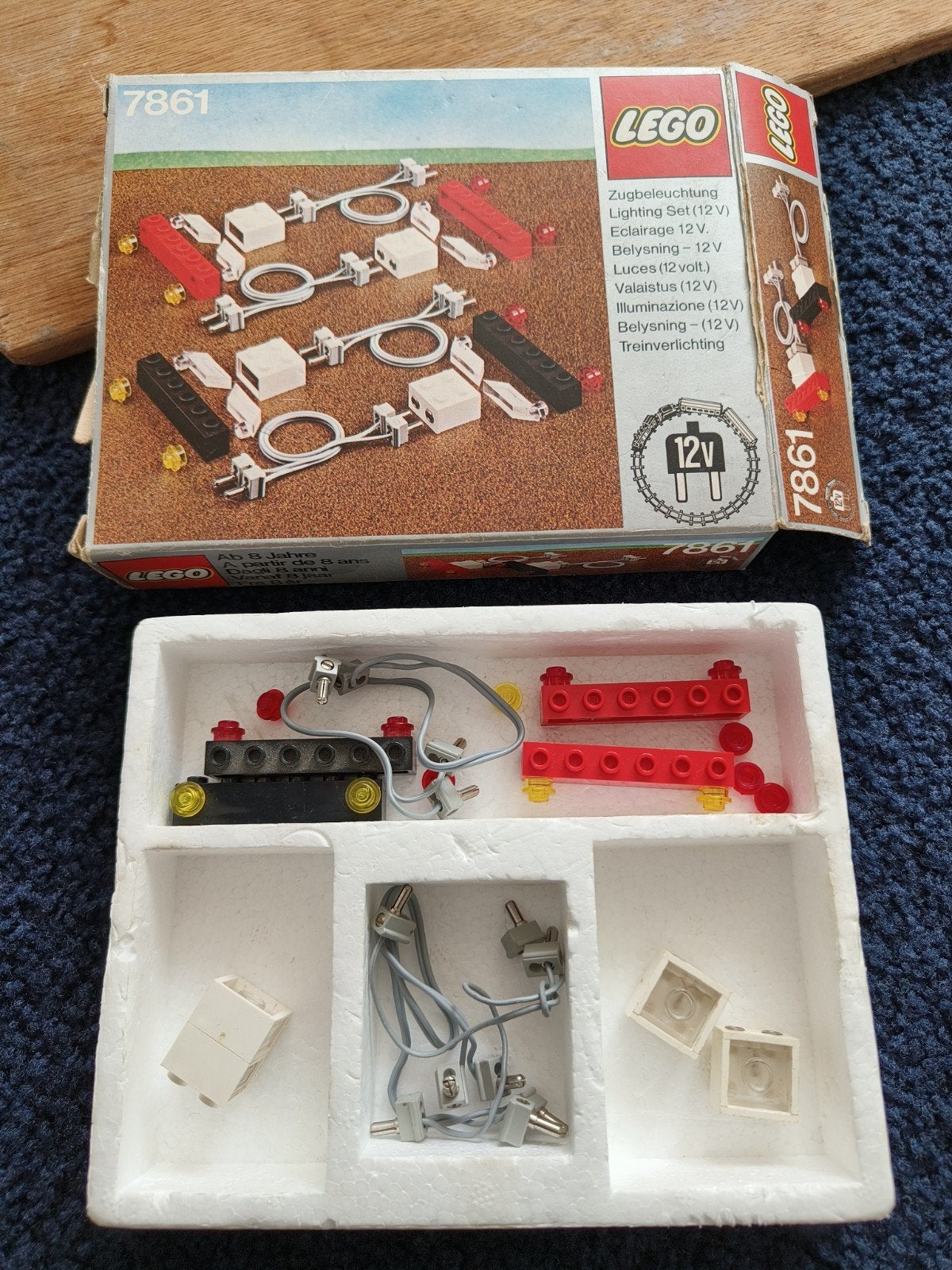 Lego 12V. verlichting set 7861, Ophalen of Verzenden, Gebruikt