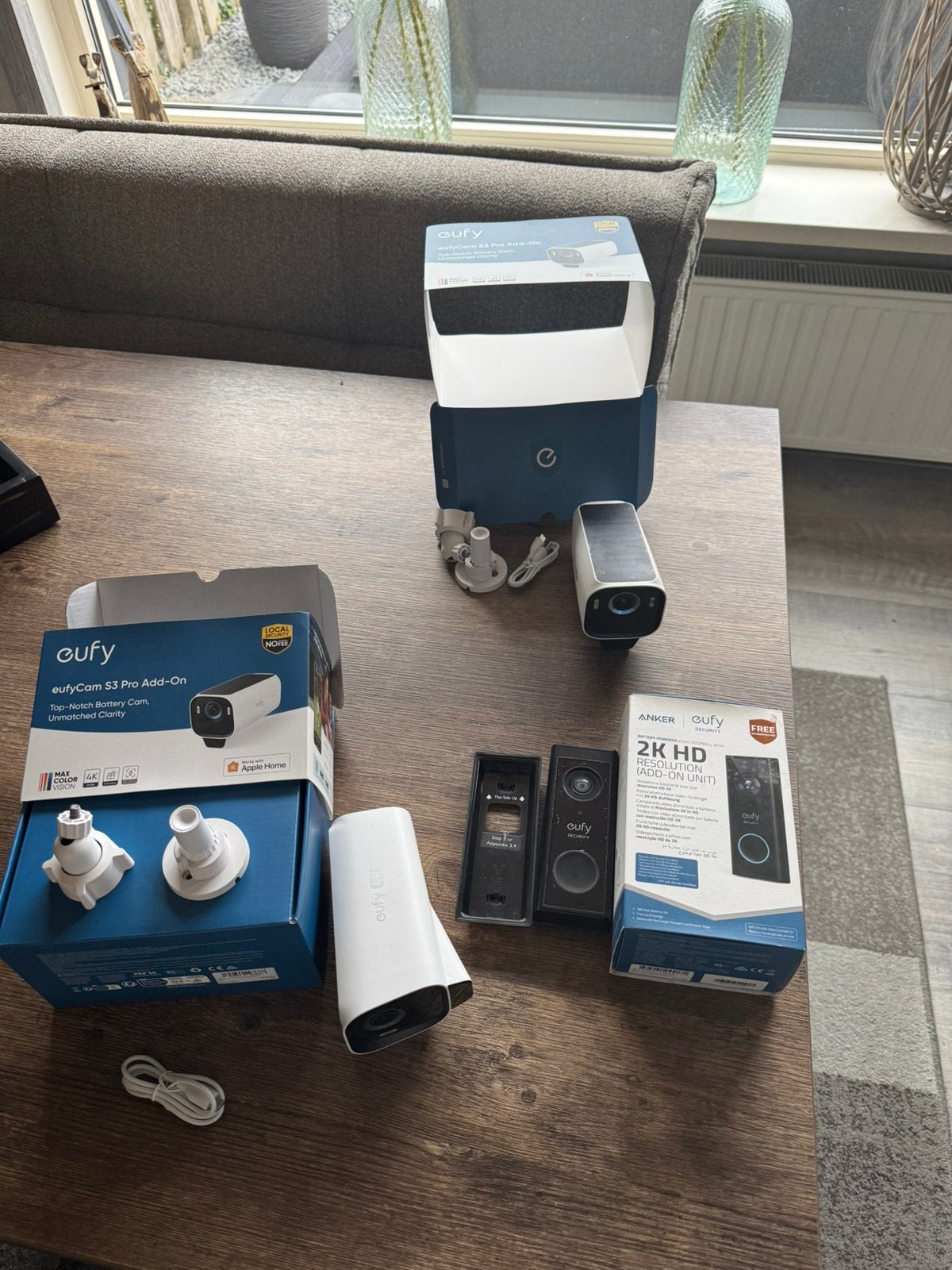 Eufy camera’s + deurbel