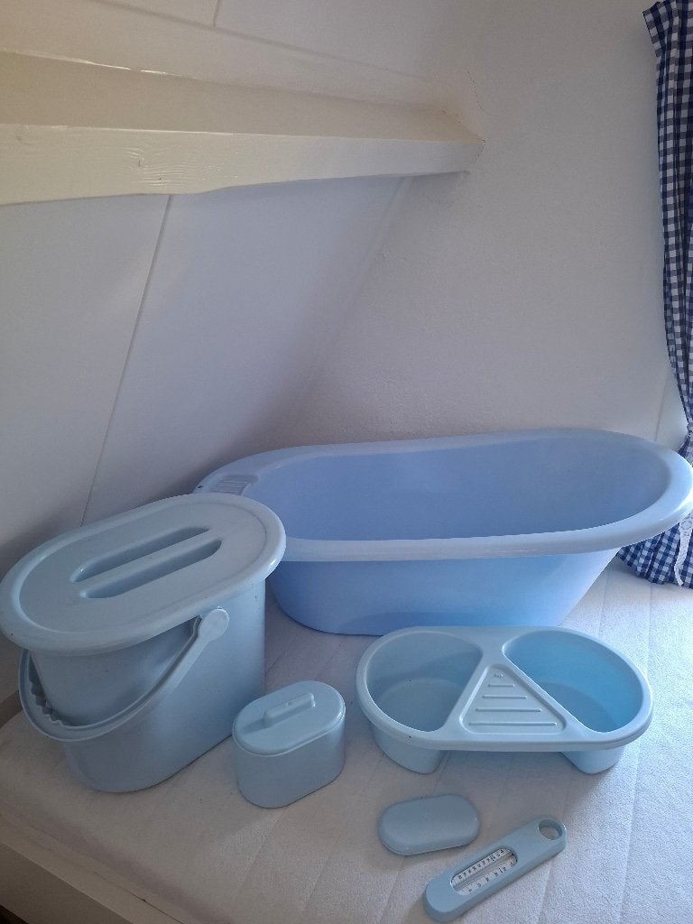 Bébé You badset lichtblauw, Ophalen of Verzenden, Zo goed als nieuw, Overige typen, Bébé-jou