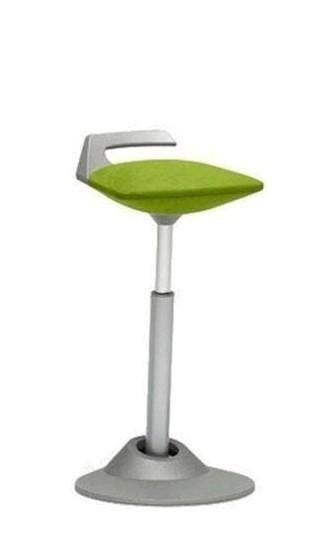 Muvman Aeris High actieve zit-sta stoel - Groen, Huis en Inrichting, Stoelen, Gebruikt, Eén, Metaal, Stof, Overige kleuren, Ophalen