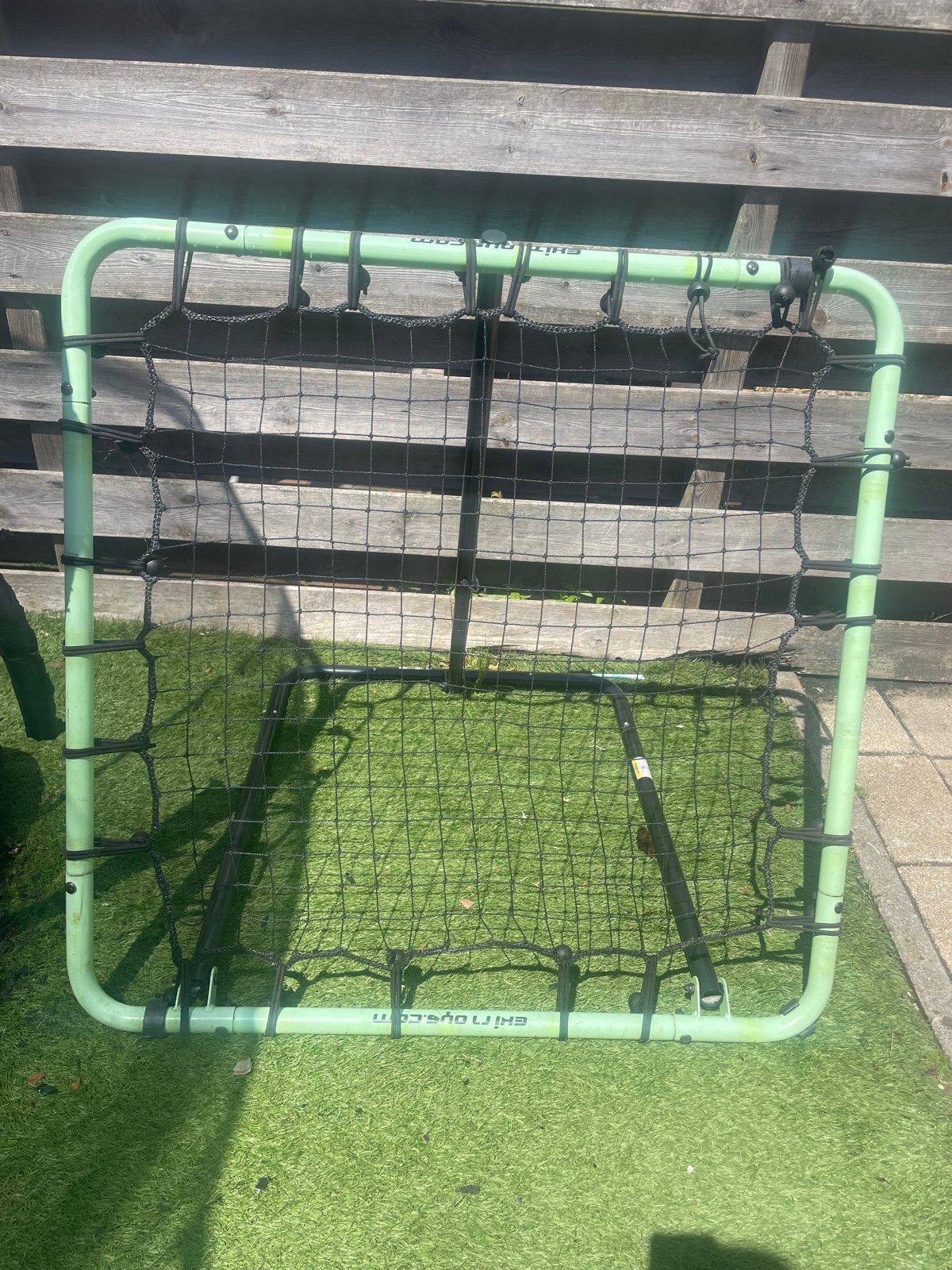 EXIT Tempo multisport rebounder 100x100cm - groen/zwart, Ophalen, Gebruikt, Jongen of Meisje