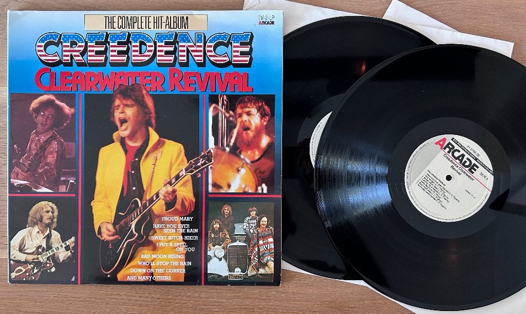 CREEDENCE CLEARWATER REVIVAL - The complete hit-album (2LP), Cd's en Dvd's, Dubbel-LP, Ophalen of Verzenden, Zo goed als nieuw