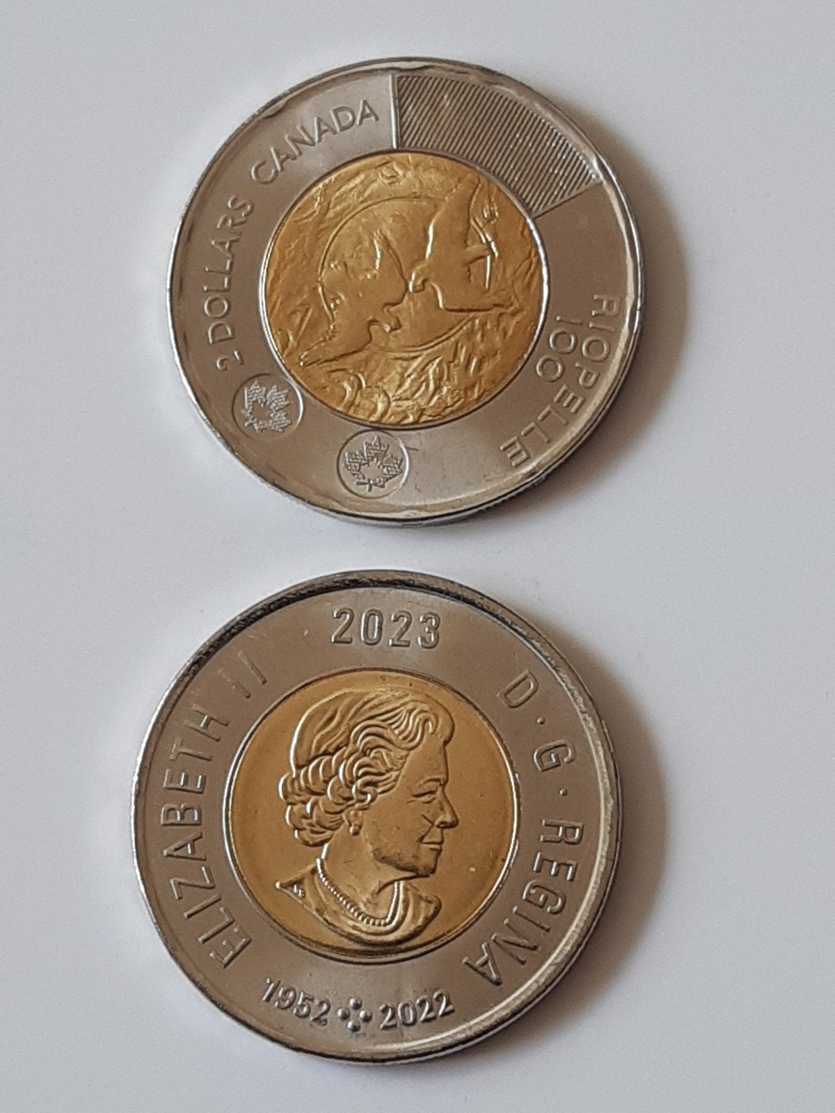 2 dollar 2023 Canada unc kk f.21.9, Ophalen of Verzenden, Noord-Amerika