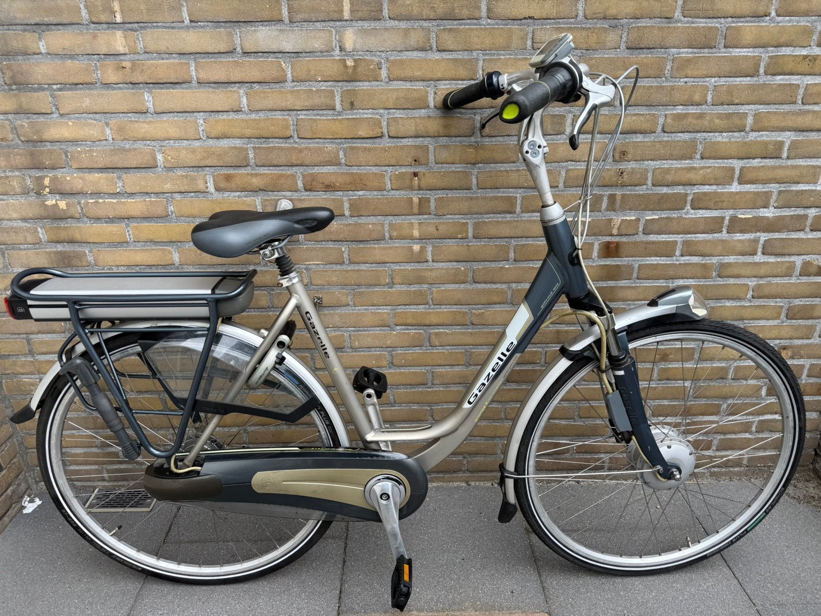 Gazelle Orange X-Tra voorwielmotor elektrische fiets E-Bike, Ophalen, Gebruikt, Versnellingen, 50 tot 53 cm