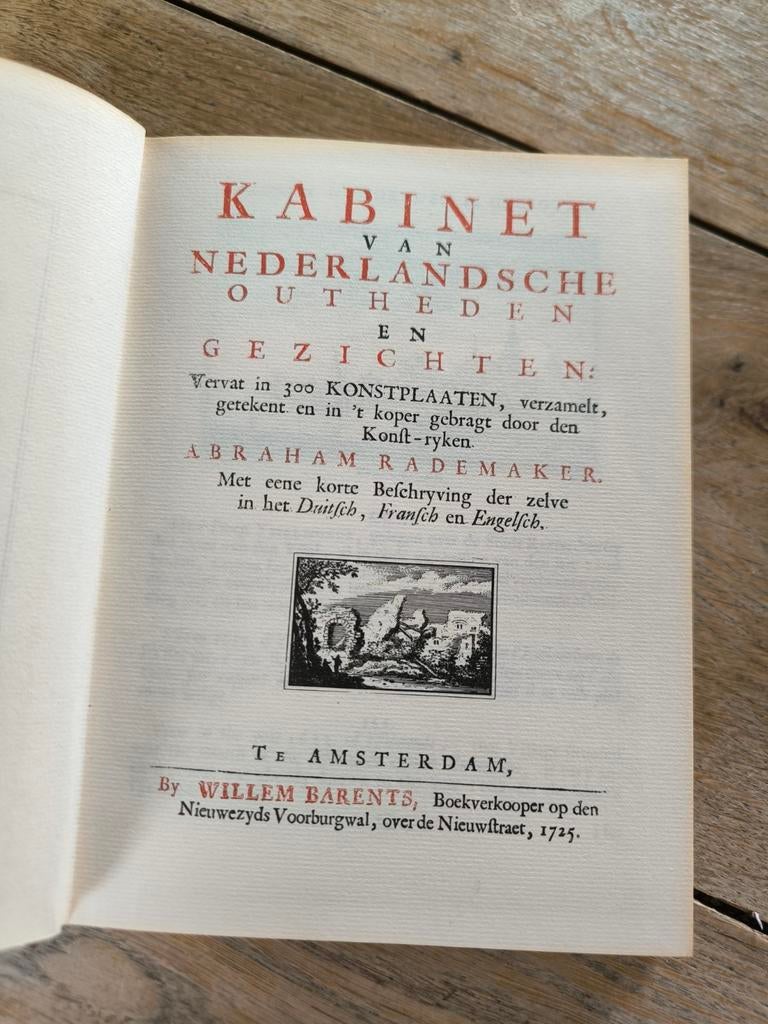 Kabinet van Nederlandsche Outheden en Gezichten, Ophalen of Verzenden