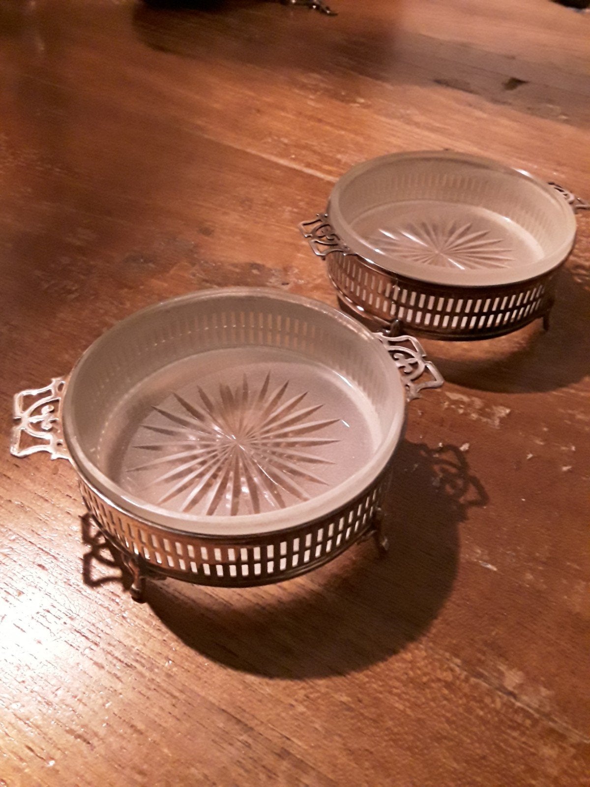 2 Engelse The Goldsmiths&Silversmiths Company boterschaaltje, Ophalen of Verzenden, Zo goed als nieuw