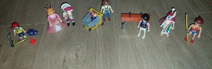 Diverse Playmobil figuren en accessoires, Ophalen of Verzenden, Gebruikt, Complete set