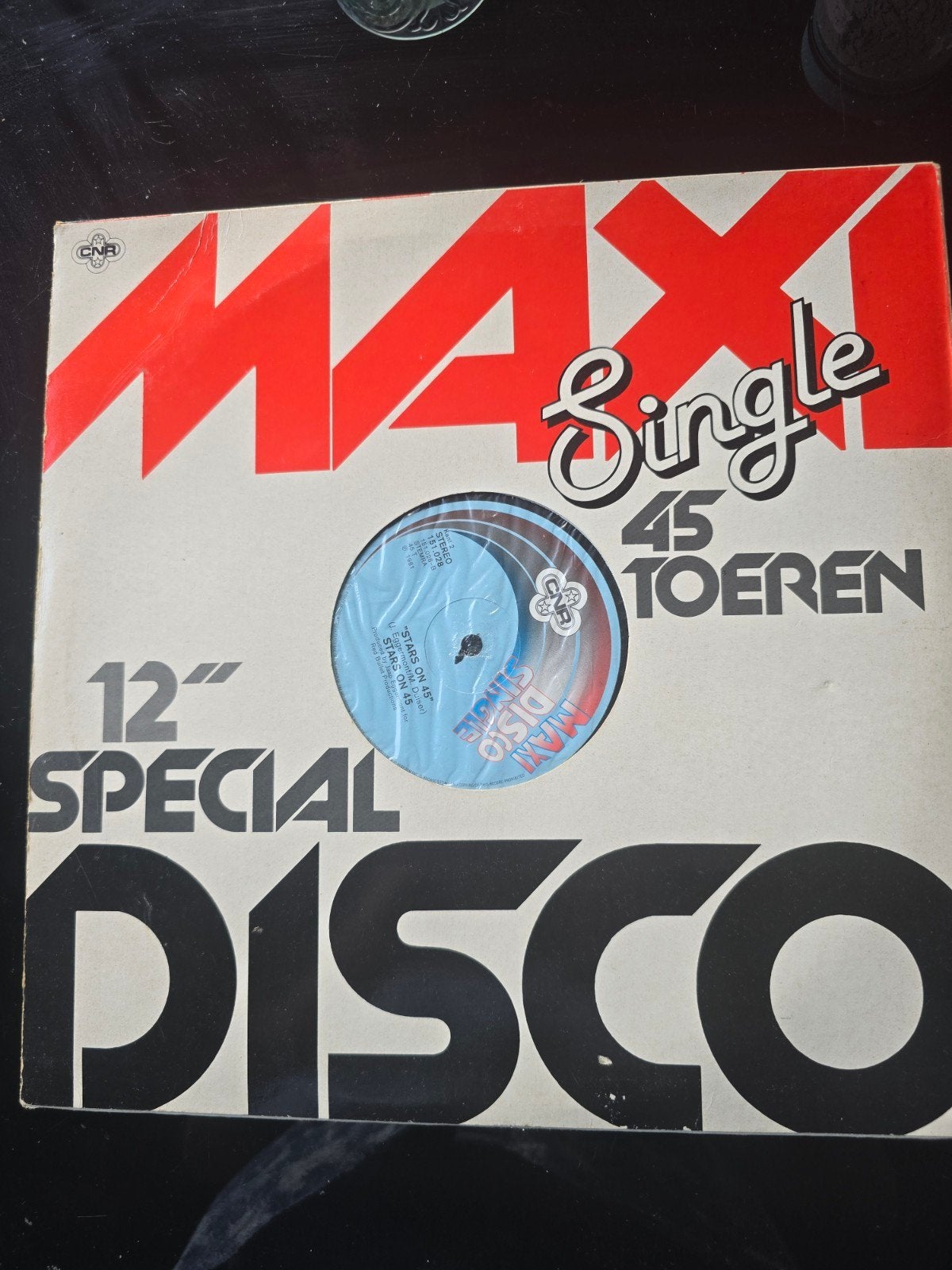 Stars on 45 - Maxi Disco Single (1981), Cd's en Dvd's, Vinyl Singles, Gebruikt, Originele persing, Ophalen of Verzenden, Pop