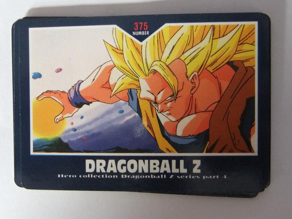 2002 Artbox Dragon Ball Z Hero-collectie Goku SS3 #47 deel 4, Verzenden, Zo goed als nieuw